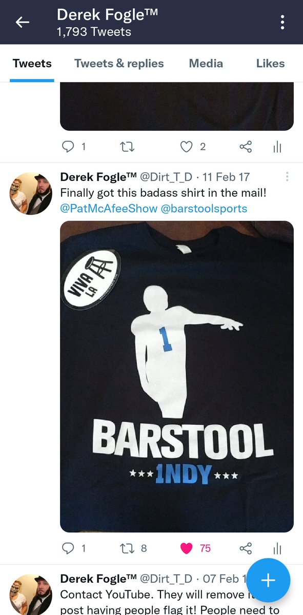 Dirt_T_D's tweet photo. Started listening/watching back in 2017 when it all started!!!! 
Thank you for everything you do for the community @PatMcAfeeShow #PMSFANDUELFAMILY https://t.co/B94EGJXvJf