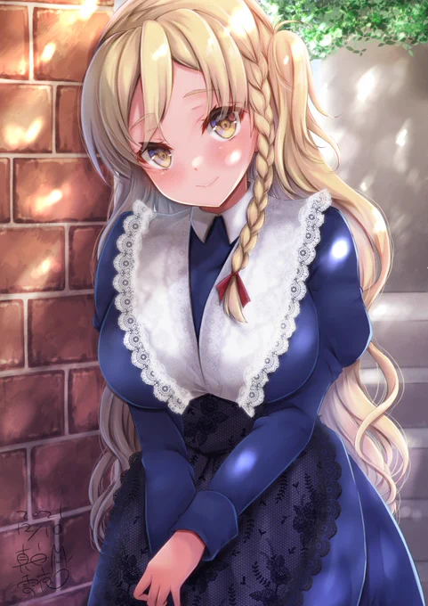 木陰のお嬢さんなザラちゃん 