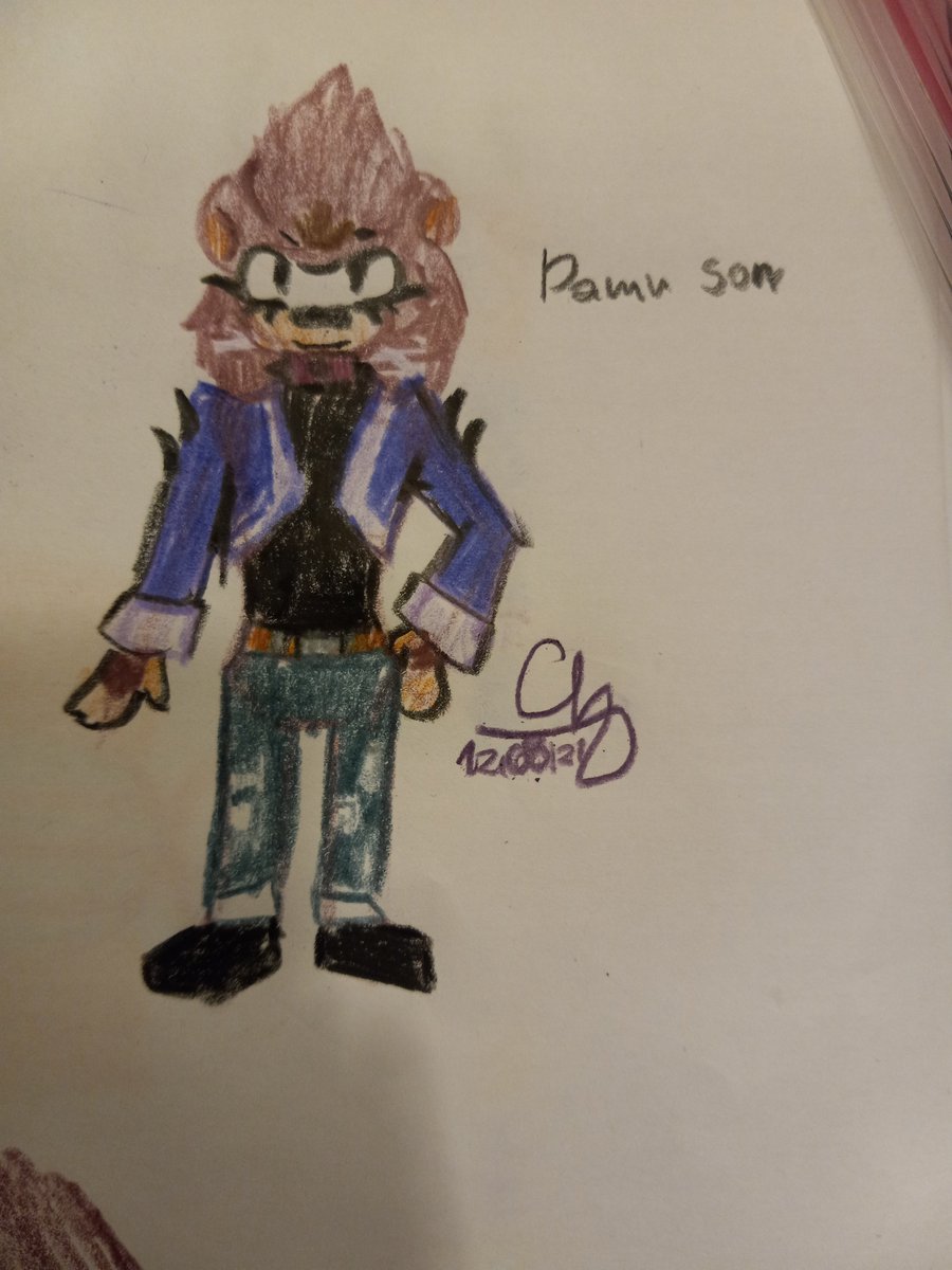 ZeGalaxyKitteh's tweet photo. My fursona, but punk
I like punk
Lmao Comet looks like a sonic Oc, I can't get rid of that-
Someone else said she looked like FNAF
Have my unoriginal but cool punk
#originalcharacter #traditionalart https://t.co/QXI3n4QsYa