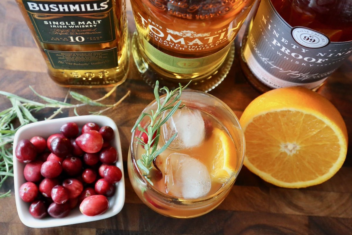 On the blog today I'm teaching you how to make a Festive Christmas Old Fashioned. It's the perfect whiskey cocktail tip sip at holiday parties featuring <a href="/BushmillsUSA/">Bushmills USA</a> <a href="/Tomatin1897/">Tomatin Whisky</a> @GretzkyEstates and <a href="/TheGingerPeople/">The Ginger People</a> bit.ly/3GvaOyP