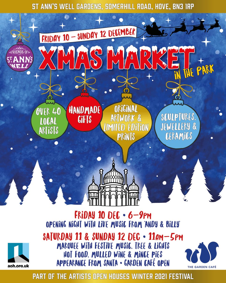 This is kicking off in #Brighton tonight. You can catch @gavinjay peddling his wonderful artworks over the weekend. Preview here gavinjay.co.uk

#brightonart #stannswellgardens #xmasmarket #handmade