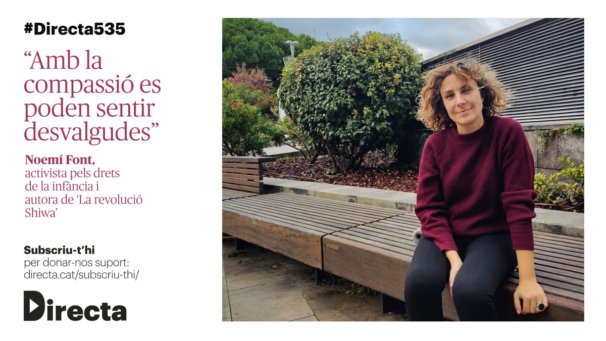 La_Directa's tweet photo. #INDIRECTA | Entrevista a Noemí Font: "Una assignatura pendent és que els nens i nenes amb mobilitat reduïda i altres discapacitats puguin cursar a l’escola ordinària i no ser segregats a una d’especial" https://t.co/opYGcLXShQ
✍️ @AlexRomaguera
📸 Rubèn Pocull
#Directa535 https://t.co/FmMjO4IdRs