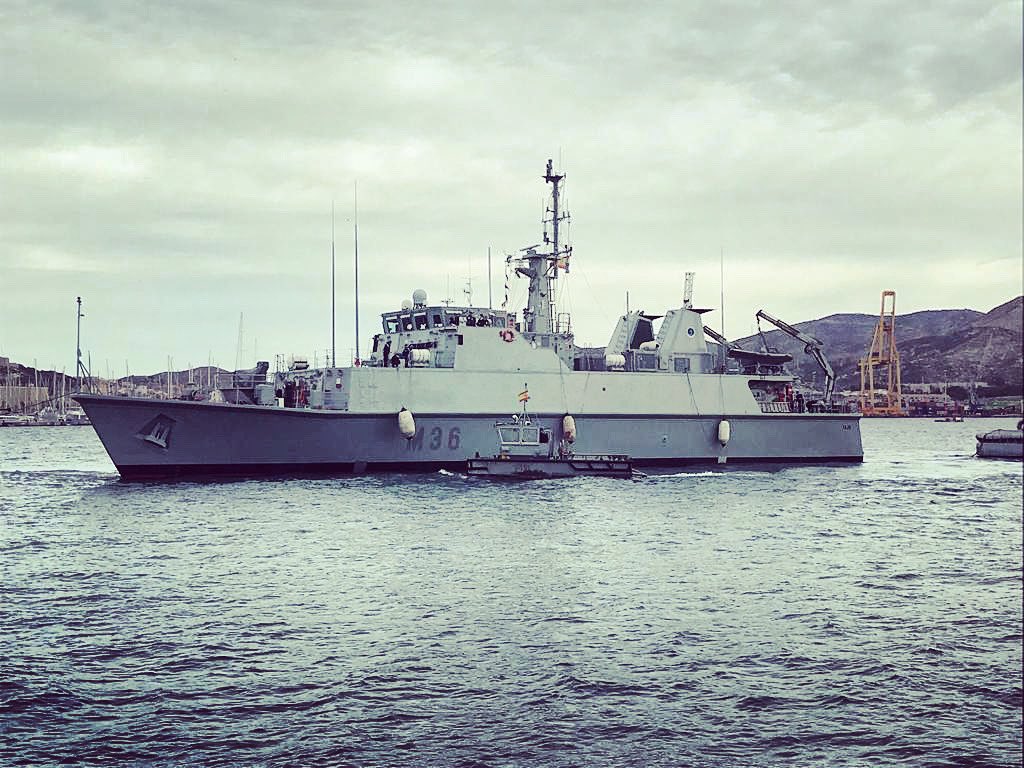 AROCAM_'s tweet photo. Finalización de Varada 2021 #cazaminasTajo fantástico trabajo de #arocambuques 👏👏👏🔝🔝🔝 🚢
#arocam
#navantia #navantiacartagena #cartagena #tajo #trabajo #cazaminas @NavantiaOficial https://t.co/lZ0DVZbS08