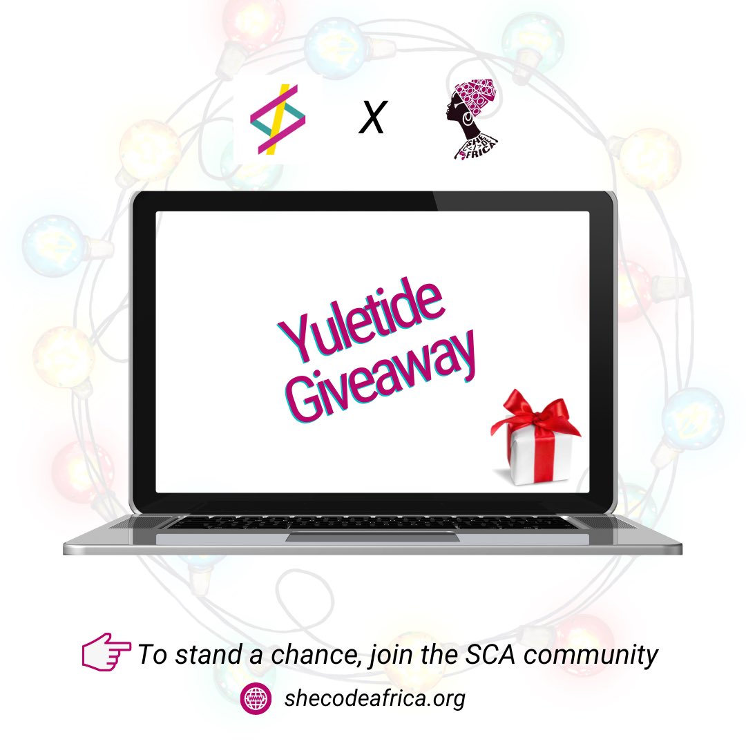 SheCodeAfrica's tweet image. Christmas came early this year🎄

She Code Africa will be giving out 10 laptops 😱🤯 this festive season courtesy of Queen @AdoraNwodo 🥰 and other amazing sponsors.