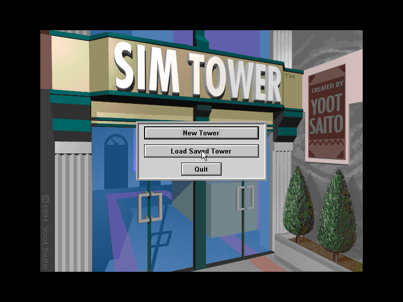 EnslinPorter's tweet image. Going back to this Sim classic, one that I enjoyed playing as a kid but didn't understand. 😆 Hoping to have more fun times with Sim Tower now and with better understanding too! It's pretty relaxing. 😃

#SimTower #Sim #Maxis #RetroGaming #RetroPCGaming #ClassicPCGaming #PCGaming