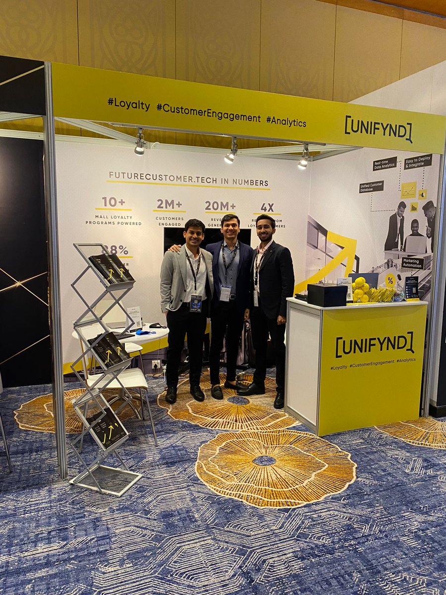 WeAreUnifynd's tweet photo. We were at the Retail Congress MENA 2021 at Ritz Carlton, Dubai!
#rcm2021 https://t.co/0IybL2RBjG