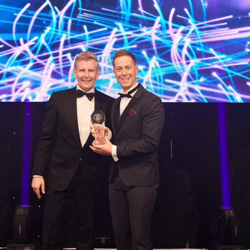 mark_davitt's tweet photo. Fantastic evening at #crnawards 
So proud of everyone at @hp as we picked up Vendor of the Year and PSA/RMM Vendor of the Year.

#proud https://t.co/8CHcxxQIH1