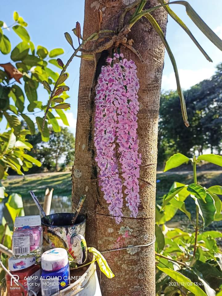 BarbiGogoi2's tweet photo. ----- 🎀🎨 মনদ্বীপ ভূঞা। 

🎗💜 বহাগত হয়তো ফুলিবগৈ 
............🦋❤ বৰ ধুনীয়া আঁকিছে । https://t.co/HMxaZxwHaD