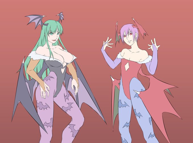 モリガンとリリス 