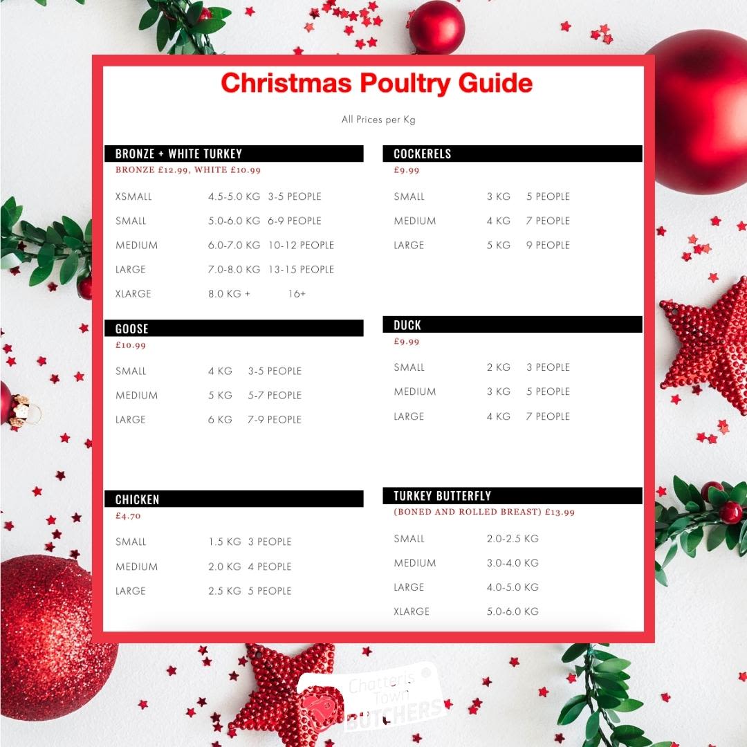 Less than a week left before we close our Christmas bookings on December 15th! Be sure to place your orders as soon as possible to avoid disappointment! 🙌