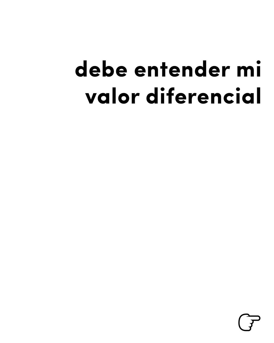 veralidad's tweet image. Ese cliente debe:

✔ entender tu valor
✔ necesitar o querer tu servicio
✔ estar dispuesto a pagar por él

Recuerda no todo cliente es para ti. Tú no eres para todos los clientes, hay gente que no está dispuesta a contratar diseñadores, es así de simple.