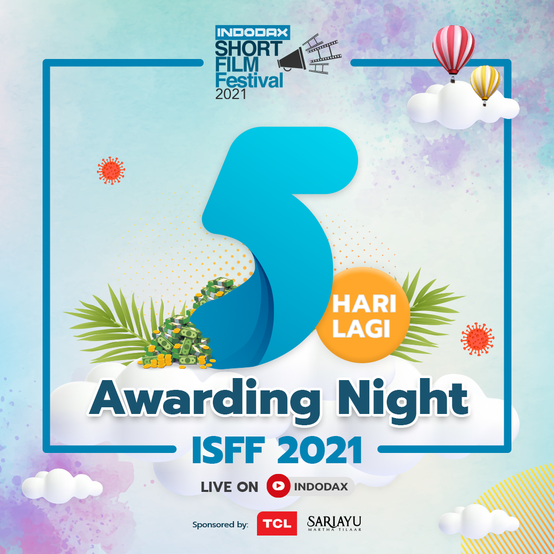 indodax's tweet photo. 5 hari lagi kita akan tahu siapa yang akan jadi pemenang Indodax Short Film Festival (ISFF) 2021! 

Jangan lupa saksikan Awarding Night ISFF 2021 pada hari Rabu, 15 Desember 2021 pukul 19.00 WIB Live di Youtube Indodax!

#indodax #asetmasadepan #ISFF #ISFF2021 #tanpabatas https://t.co/zwZx74H5cx