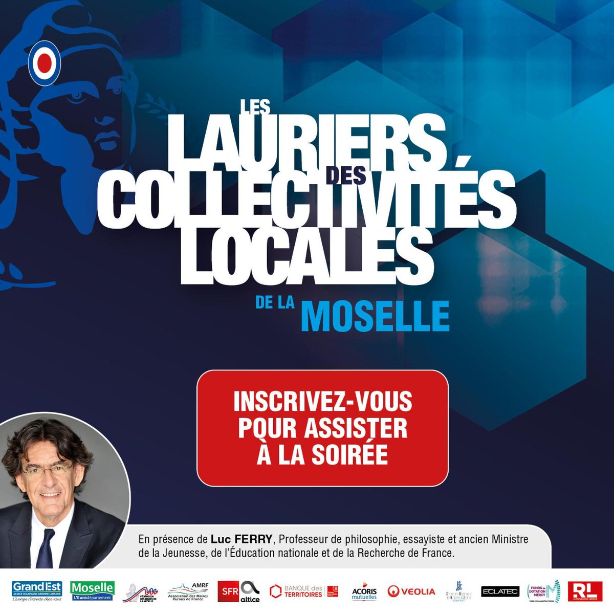 LeRL_Metz's tweet photo. !! RAPPEL [LES LAURIERS DES COLLECTIVITÉS LOCALES] en MOSELLE
Venez soutenir les projets des collectivités nominées et participez à notre soirée de remise des prix ! 
Inscrivez-vous 👉 https://t.co/L8askm4XGj

📅 Mardi 14 décembre 📍 18h00 Espace Europa - Montigny-lès-metz https://t.co/cXohIwOrhR
