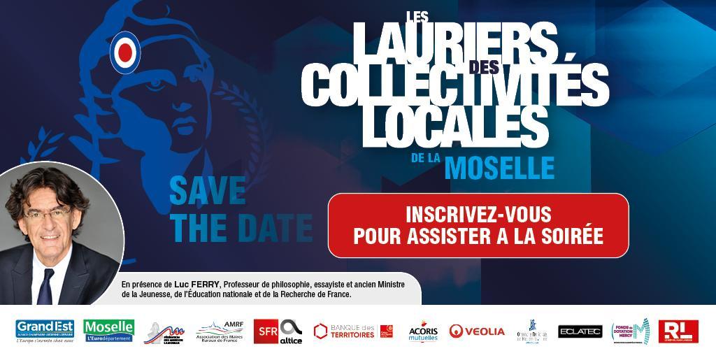 LeRL_Metz's tweet photo. !! RAPPEL [LES LAURIERS DES COLLECTIVITÉS LOCALES] en MOSELLE
Venez soutenir les projets des collectivités nominées et participez à notre soirée de remise des prix ! 
Inscrivez-vous 👉 https://t.co/L8askm4XGj

📅 Mardi 14 décembre 📍 18h00 Espace Europa - Montigny-lès-metz https://t.co/cXohIwOrhR