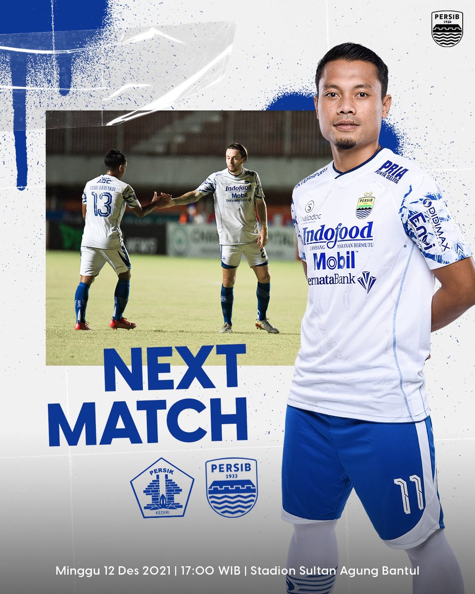 Pertandingan selanjutnya. ⏭

Bangkit! Kejar tiga angka di laga terakhir putaran pertama!

#PERSIB