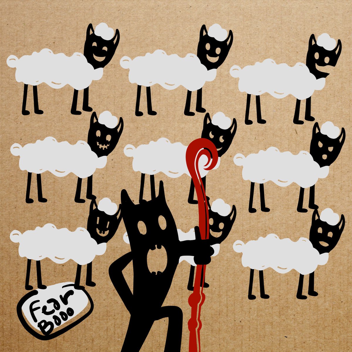 albcampo's tweet photo. Contando i propri booo ci si addormenta lo stesso basta coprirli con un vello di pecora.
Anche su Instagram Noirleborgne
Grazie
#illustration #procreate #boochallenge #sheep #nightmare https://t.co/oV2LOAWP8b