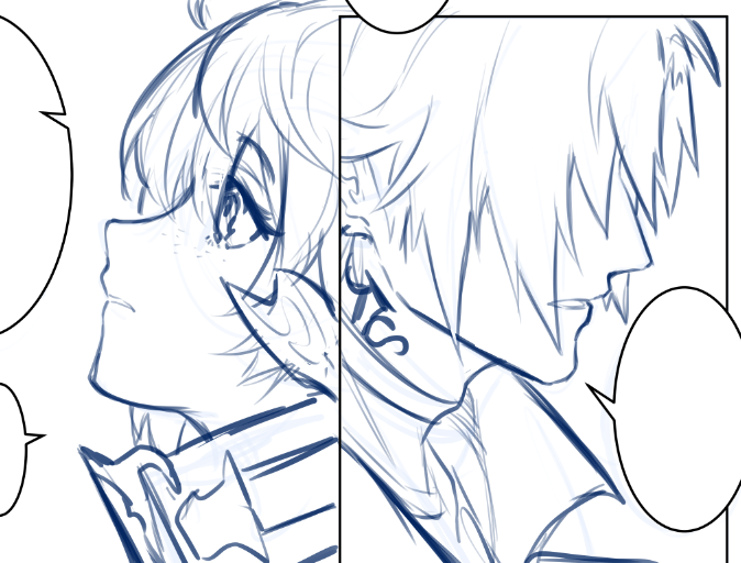 fhjgfjg these are the nicest panels I'll ever sketch wails 