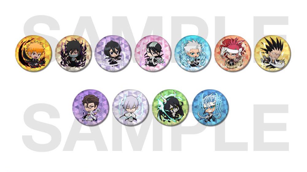 BLEACH《COLLABO CAFEHONPO/ちびキャラ缶バッジ》 無月がグッズになる