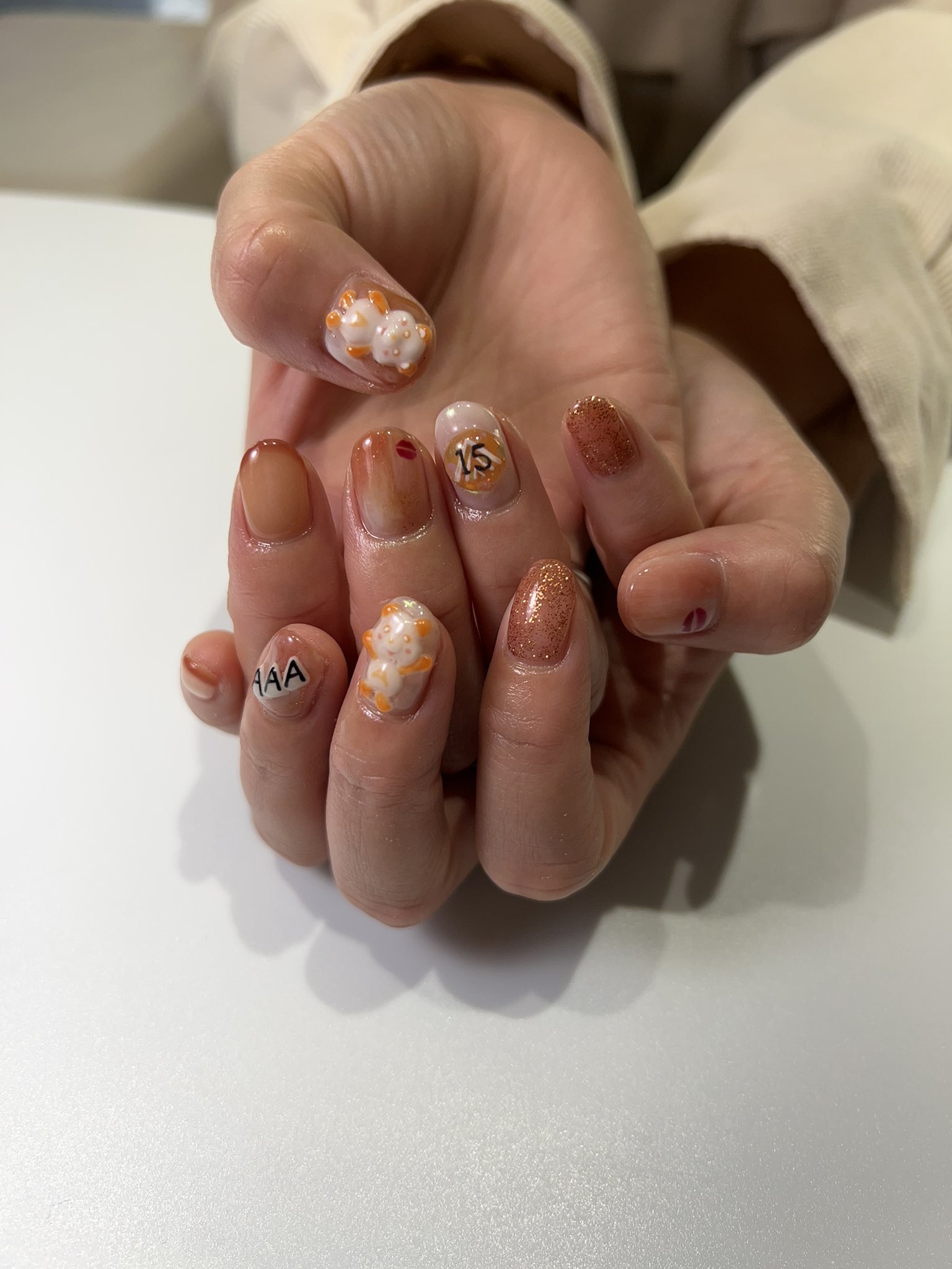 天使になんてなれません 可愛い可愛いって連呼しちゃう a aネイル T Co Dkktqhetu5 Twitter