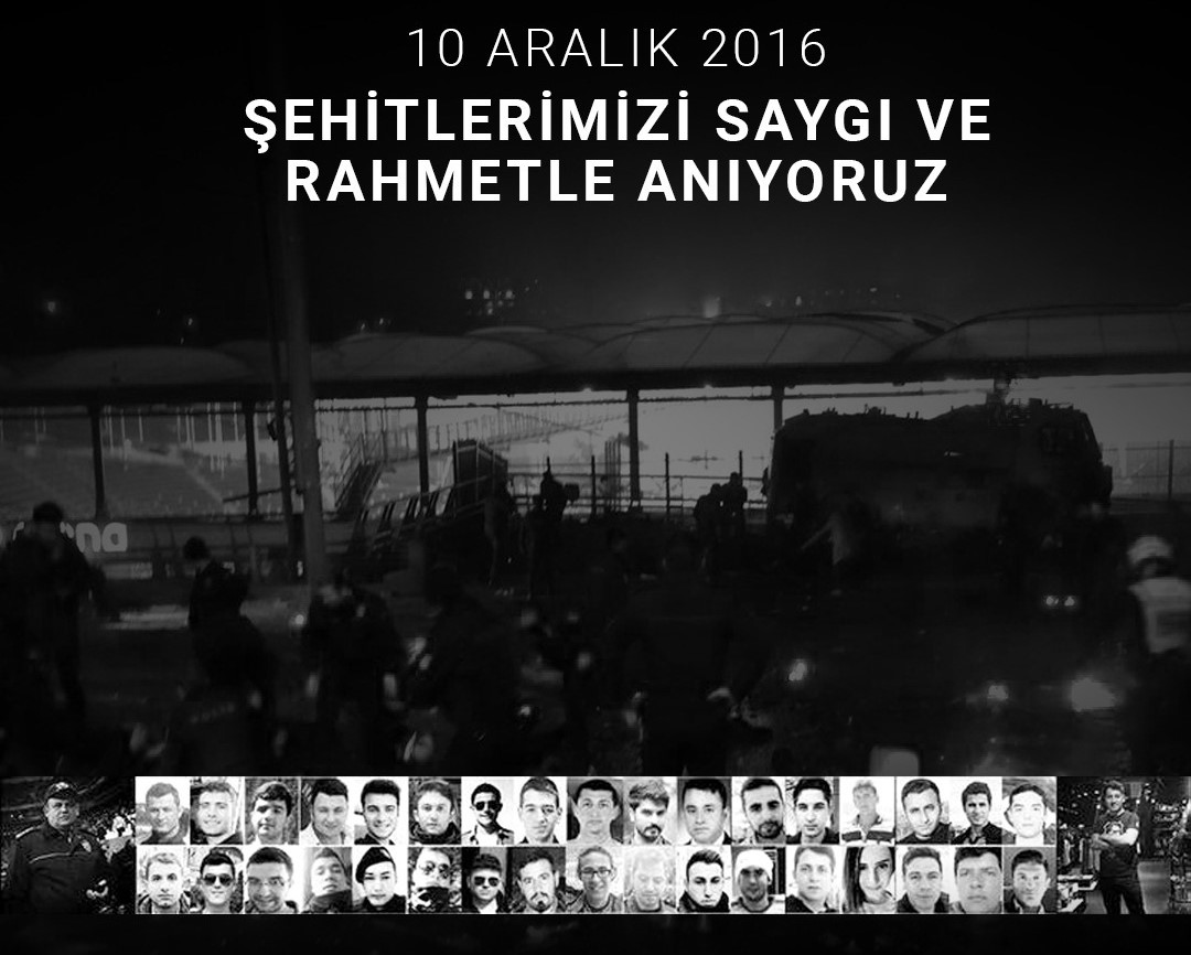 aydinhasantr's tweet photo. #10Aralık2016 tarihinde İstanbul Beşiktaş’ta meydana gelen bombalı terör saldırısının beşinci yılında, polis ve sivil tüm şehitlerimizi saygı ve rahmetle anıyorum.
@TDP_turkiye @M_Sarigul https://t.co/jSrsB1aYII