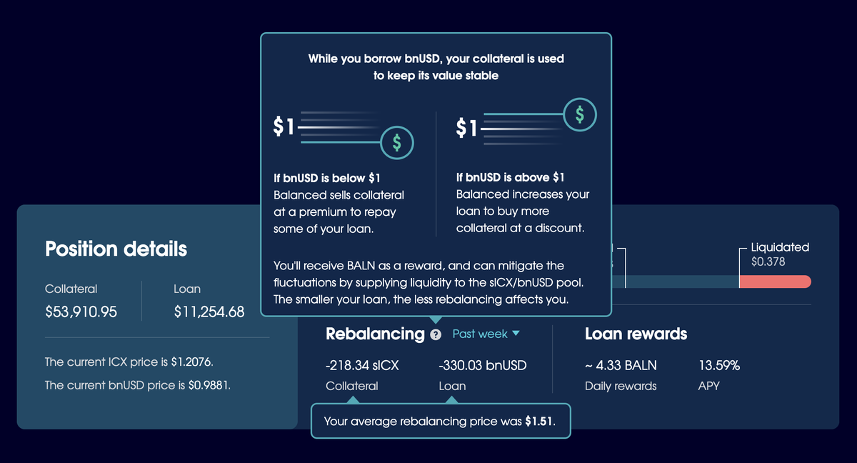 🥳 So great to get rewarded for putting in time and energy! 

Hopefully the thread has helped ICON community members better understand what re-balancing on <a href="/BalancedDAO/">Balanced</a> is.

Check out these new interface additions as well, <a href="/BalancedDAO/">Balanced</a> is becoming such a well-rounded platform! 👇