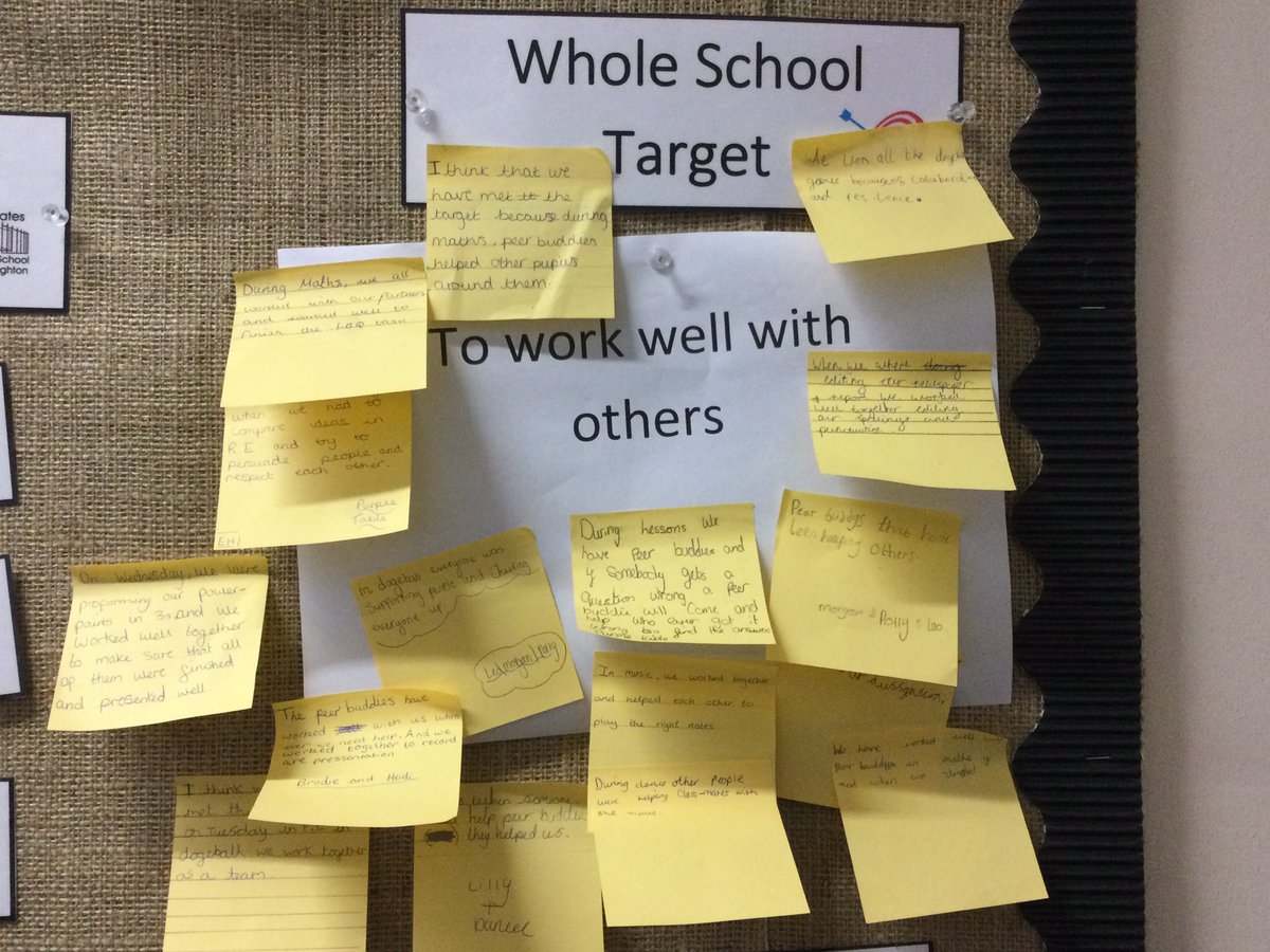 GatesEagles's tweet image. This half term, as part of our Gates Golden Goal we have been working towards meeting and developing the goal of Collaboration. We have had a number of great examples of how we have met this weeks target. #GatesWholeSchoolTarget #workwellwithothers #reflection #SMSC