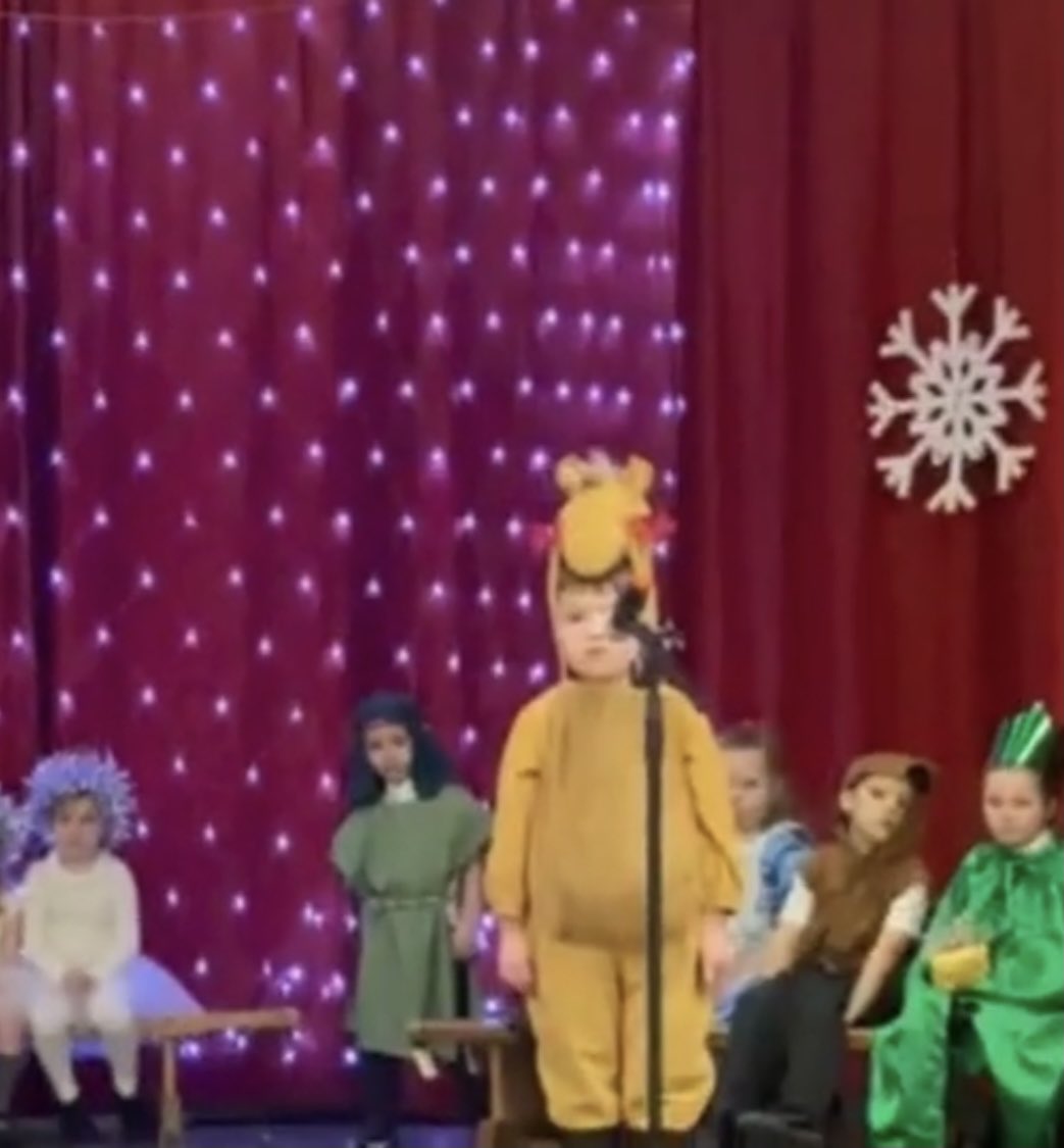 StAugustine_PS's tweet photo. Primary One and Two are delighted to present 🙏🏻’The Nativity’🙏🏻 Well Done to every single child on their performance. They were simply outstanding! 🌟🌟🌟 Please click the link to view! @staugustine_pta @AugustinesYouth  @FrKane @StAugustinesPC     https://t.co/FDrhrw6EKz https://t.co/MG46hzI45T