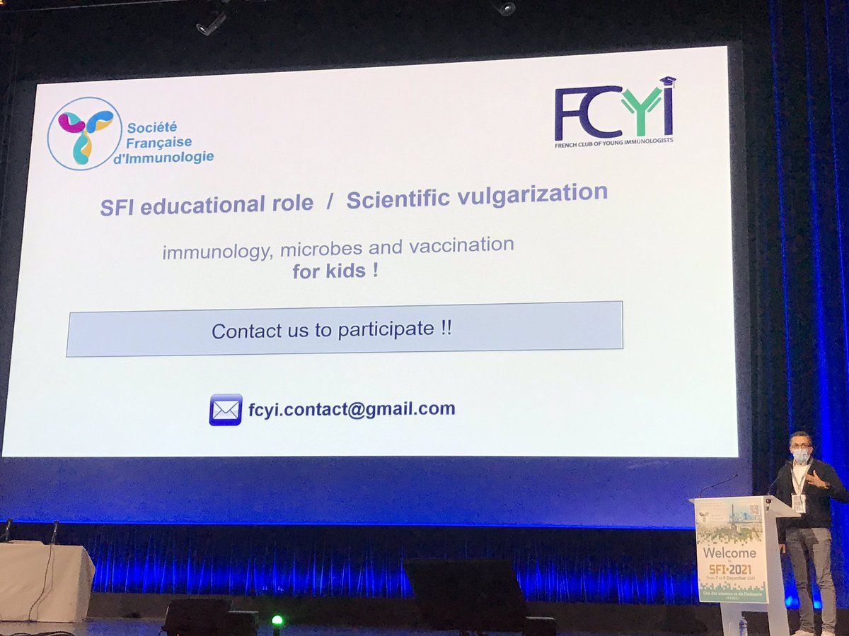 FCYI (@fcyimmuno) on Twitter photo Thrilled to open the new anti-viral vaccine strategies session <a href="/sfiimmunologie/">SFI Immunologie</a> by highlighting our action on #dayofimmunology2021 presented <a href="/MatzeChevalier/">Mathieu F. Chevalier</a> <a href="/FCYImmuno/">FCYI</a> : Immunology and Covid19 through the eyes of our French kids 👇
#SFI2021
<a href="/y_efis/">yEFIS</a> <a href="/EFIS_Immunology/">EFIS</a> <a href="/iuis_online/">International Union of Immunological Societies</a> Thrilled to open the new anti-viral vaccine strategies session <a href="/sfiimmunologie/">SFI Immunologie</a> by highlighting our action on #dayofimmunology2021 presented <a href="/MatzeChevalier/">Mathieu F. Chevalier</a> <a href="/FCYImmuno/">FCYI</a> : Immunology and Covid19 through the eyes of our French kids 👇
#SFI2021
<a href="/y_efis/">yEFIS</a> <a href="/EFIS_Immunology/">EFIS</a> <a href="/iuis_online/">International Union of Immunological Societies</a>