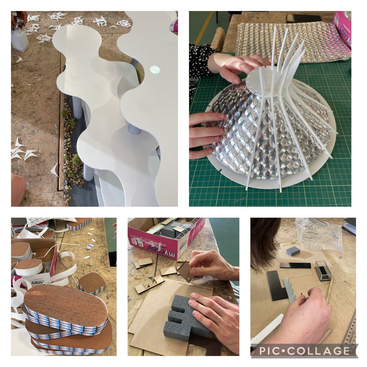 Minster_DT's tweet photo. Year 12 Product Design’s architectural models progressing nicely. Great to see creativity, model making and engagement. #DandT #Modelit #RIBA https://t.co/LvSXqZ2RYr