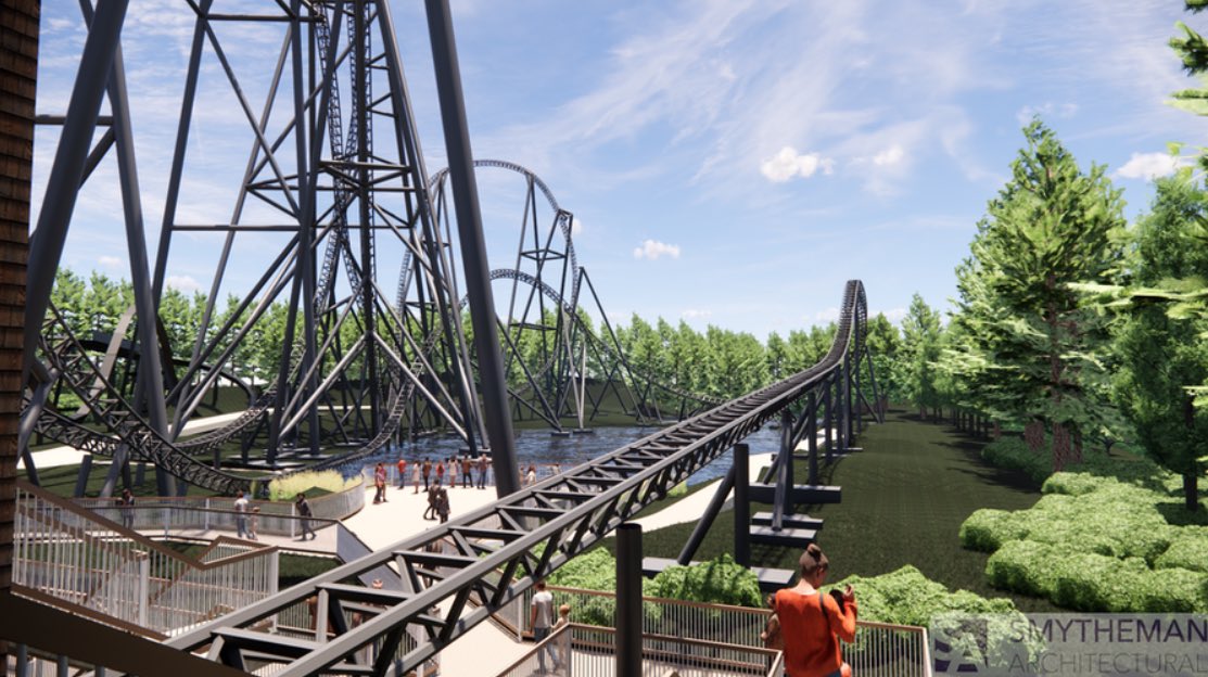 ThemeParkWW's tweet photo. BREAKING: A first look at the new THORPE PARK roller coaster! https://t.co/PPcSBrVJmG