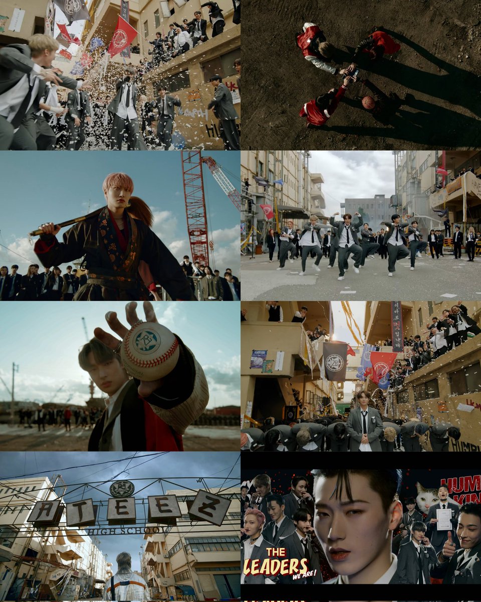 YUNH0E's tweet photo. ateez and kq really went all out for this🤩 tHIS IS CRAZYY https://t.co/UwstxHrEVC