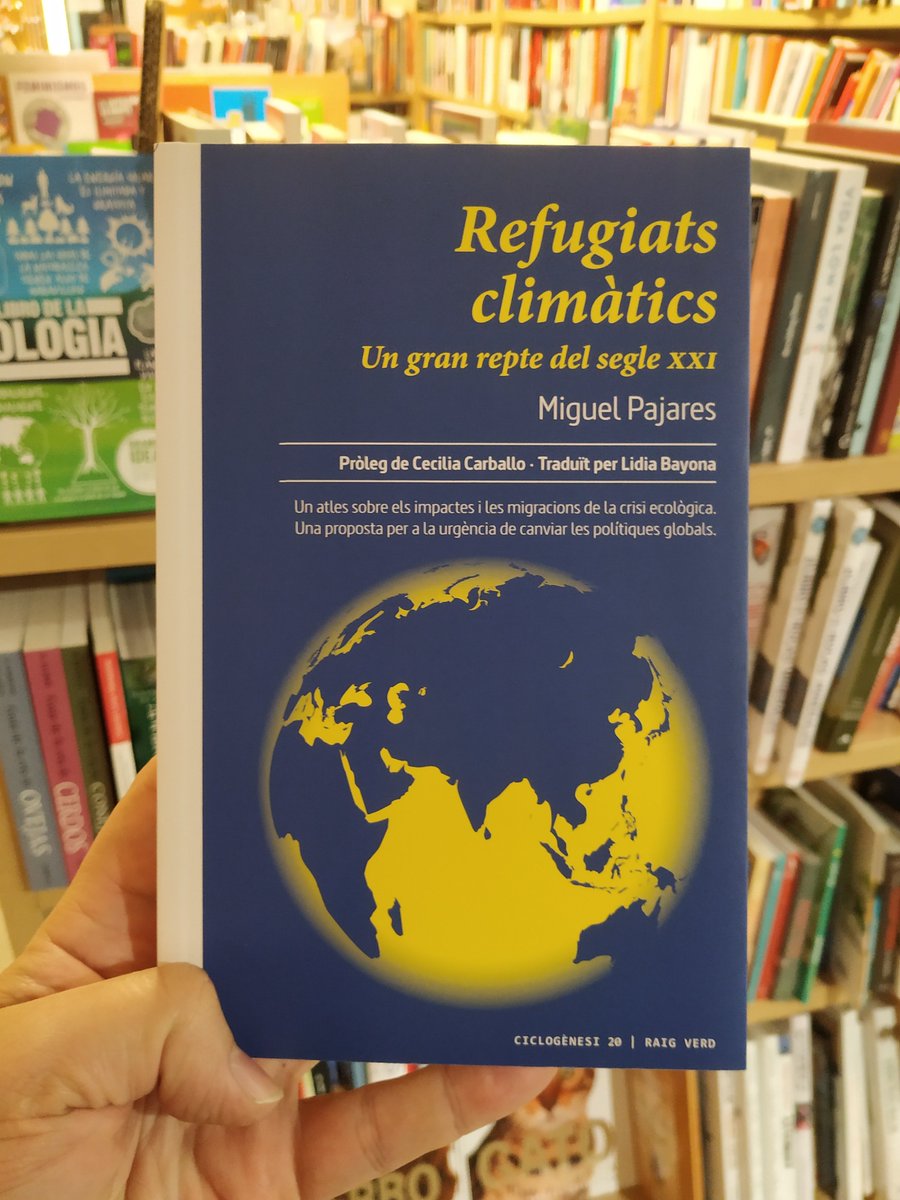 Avui 10/12 a les 19:30 a la Llibreria Aqualata, presentació de REFUGIATS CLIMÀTICS de Miguel Pajares, <a href="/Raig_Verd/">Raig Verd Editorial</a>

El dilema sobre la consideració de refugiades de les persones expulsades dels seus països pel canvi climàtic.

Organitza: CCOO Anoia i Llibreria Aqualata