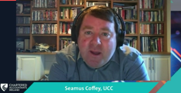 CharteredAccIrl's tweet photo. First to the virtual stage we have @seamuscoffey as he discussed Global tax reform and Ireland at this morning’s Annual Tax conference. #Taxconference21
#tax #accountants #brexitupdate #taxation #taxplanning #taxes #taxstrategy #brexiteffect #brexit https://t.co/uXTaF8zj9D