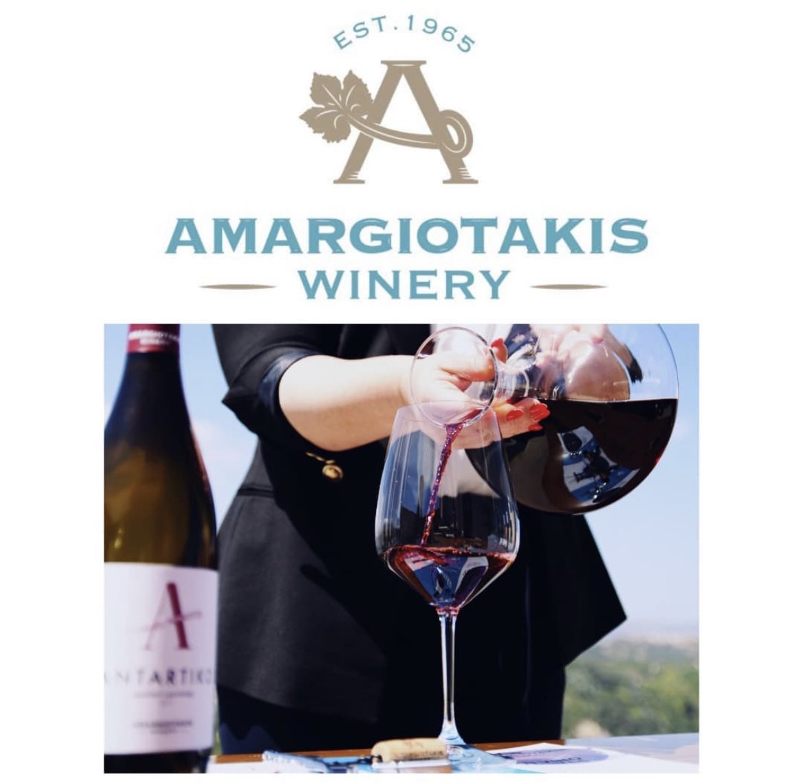 winesofcrete's tweet photo. #amargiotakis_winery welcome to the #WinesofCrete family!
Amagiotakis winery is located in the village Dafnes since 1965. You can find more about the winery at https://t.co/TupUfmq0bE https://t.co/IyWgGp3cKs