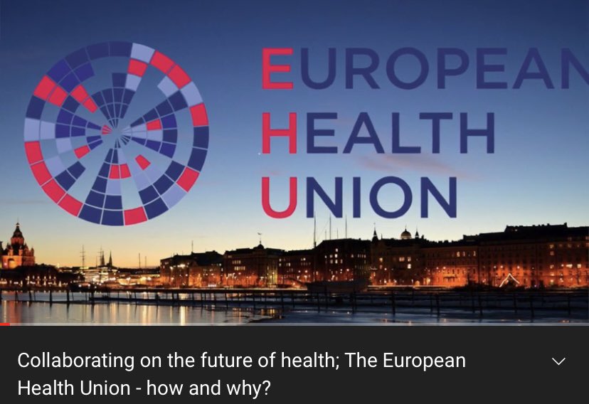 Another Nordic input on collaboration across borders about and for the future of health; with @Bulc_EU, @eliasen_bogi, and @VKiukas and a Finnish twist on this series on #futurehealth, #nordichealth & #europeanhealthunion youtu.be/X6iXym2Pu7c via @YouTube