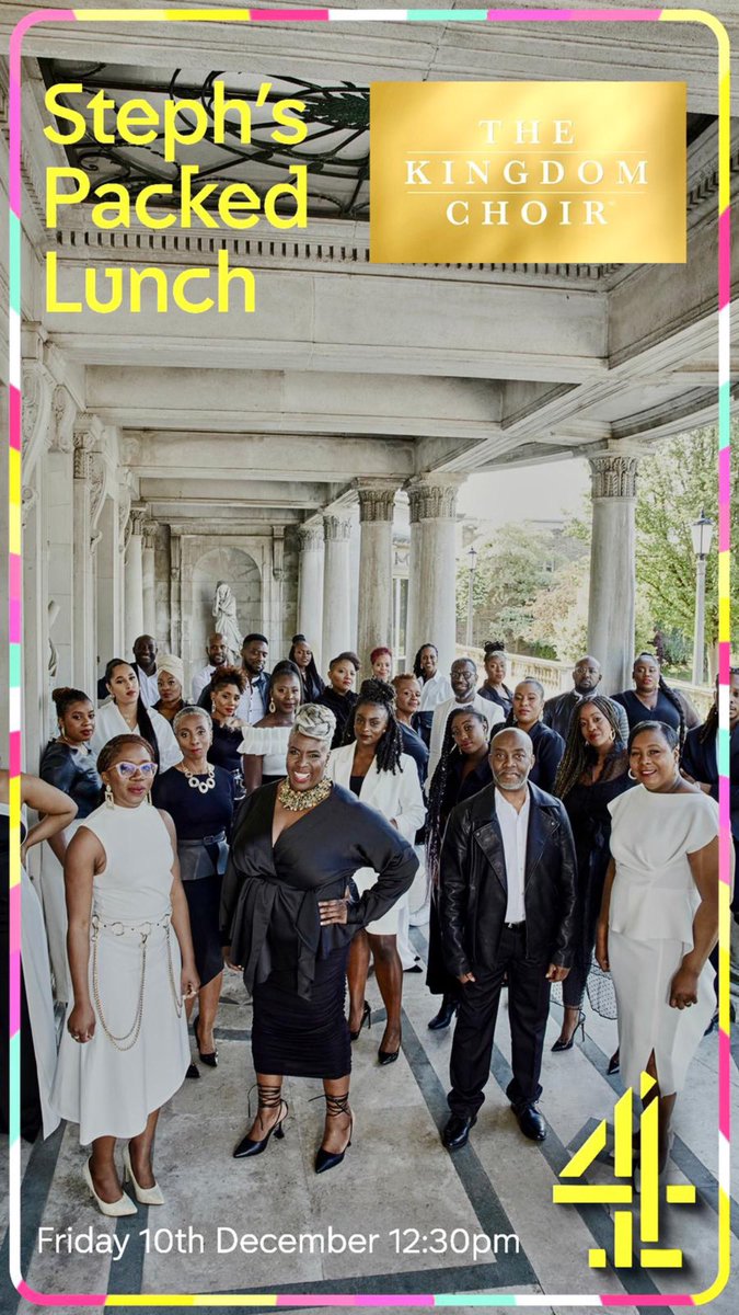 TheKingdomChoir's tweet photo. Thrilled to be with #stephspackedlunch today. Tune in 📺 https://t.co/Yj5ob8W9wb