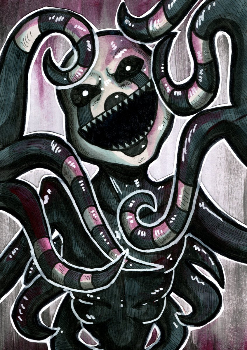 ggartanddraw's tweet photo. The countdown to the new game is real... cant wait to get to see what security breach has in store for us... gimme me those game secrets.. anyway more fnaf artwork for you all. 

#fnaf #nightmaremarionette #fanart #artist https://t.co/2Juftaugpu