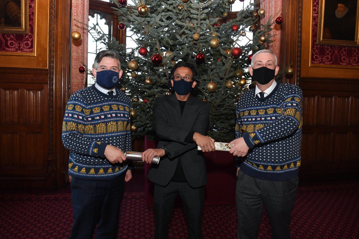 It’s #ChristmasJumperDay so I was delighted <a href="/CommonsSpeaker/">House of Commons Speaker</a> yesterday hosted Jackmasters from Leicester the local business who make the House of Commons xmas jumper. 

Thanks <a href="/Jess__Taylor__/">Jessica Taylor</a> for the great photos.