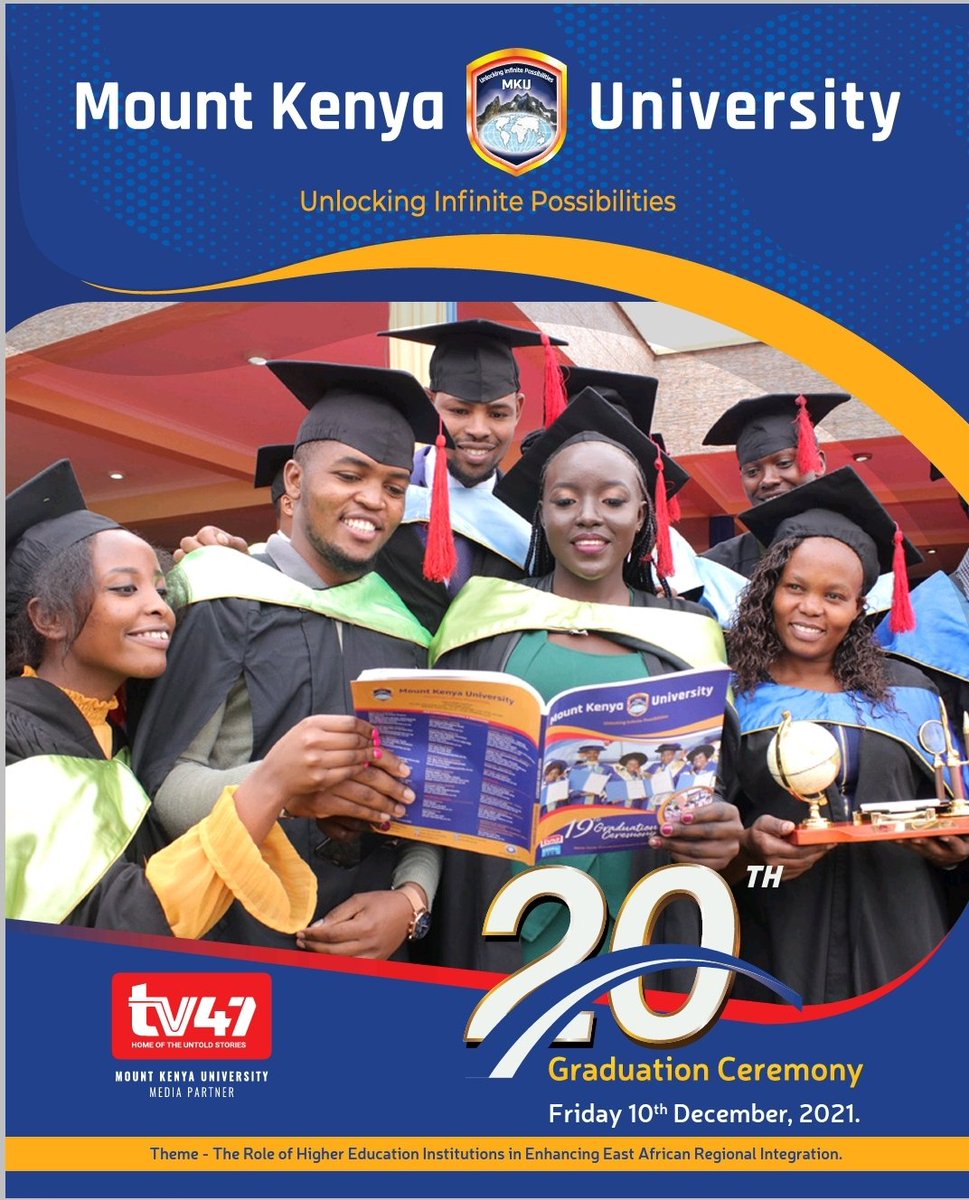 KimanthiKatua's tweet photo. Education brings out knowledge that students didn't even know they had. ... Education is the passport to the future, for tomorrow belongs to those who prepare for it today. @MountKenyaUni
#MKU20thGraduation https://t.co/w2Ltp749BK