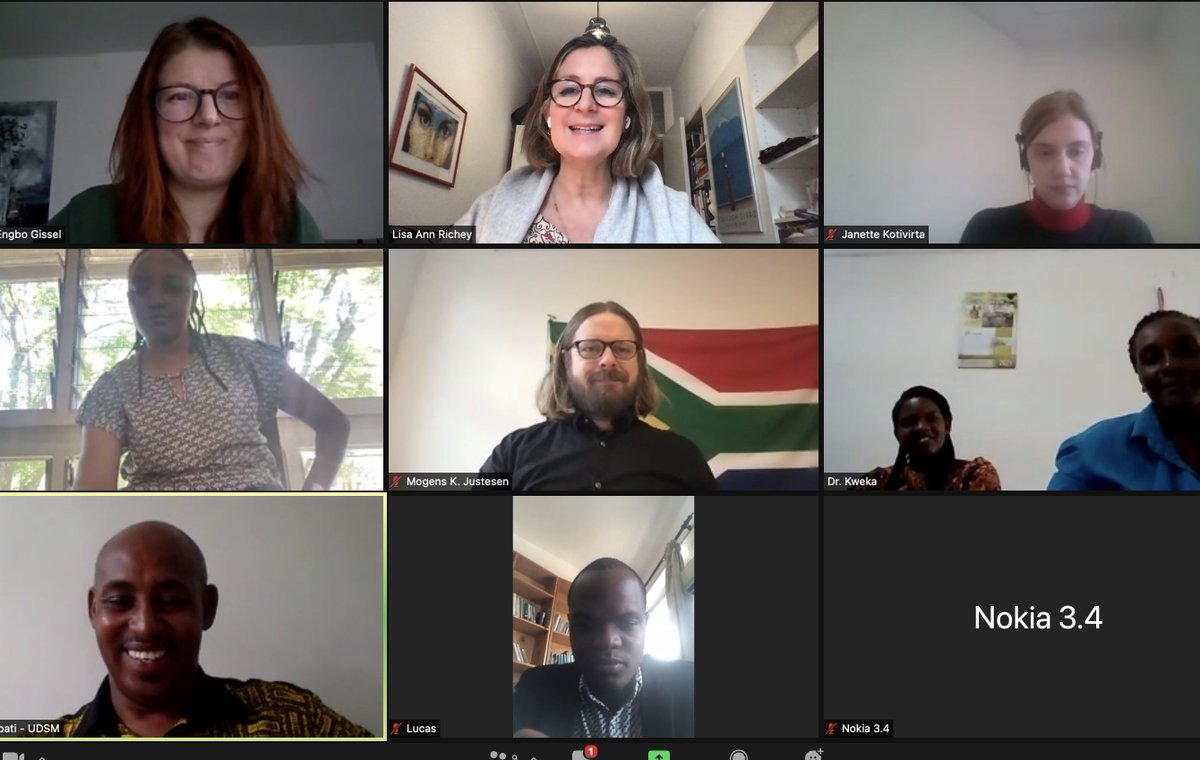 Lisa Ann Richey (@brandaid_world) on Twitter photo I am counting on #vaccines to meet in #Tanzania not on Zoom. But even here it is nice to hear from the team <a href="/everyhumantz/">@EveryHumanTZ</a> Great challenges on #decolonizing research+#COVID19 by <a href="/KwekaOpportuna/">a human being</a> 🙏🏽 I am counting on #vaccines to meet in #Tanzania not on Zoom. But even here it is nice to hear from the team <a href="/everyhumantz/">@EveryHumanTZ</a> Great challenges on #decolonizing research+#COVID19 by <a href="/KwekaOpportuna/">a human being</a> 🙏🏽