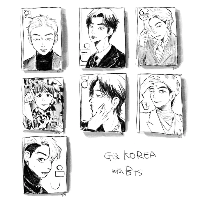 GQ×BTS
#bts
#btsfanart 
