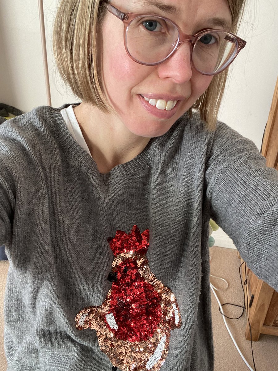 Wearing my Christmas jumper! #ChristmasJumperDay