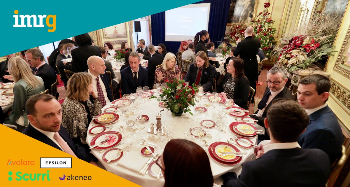 imrgupdate's tweet photo. Thank you to everyone who attended our Black Friday director's lunch at The Ritz 🎄 We had a ball!

Thanks again to our sponsors, @EpsilonMktg @avalara @scurri and @akeneopim for making the event so special, full of champagne and lively discussions.

Merry Christmas from IMRG 🎁 https://t.co/PG5K2jl4Ta