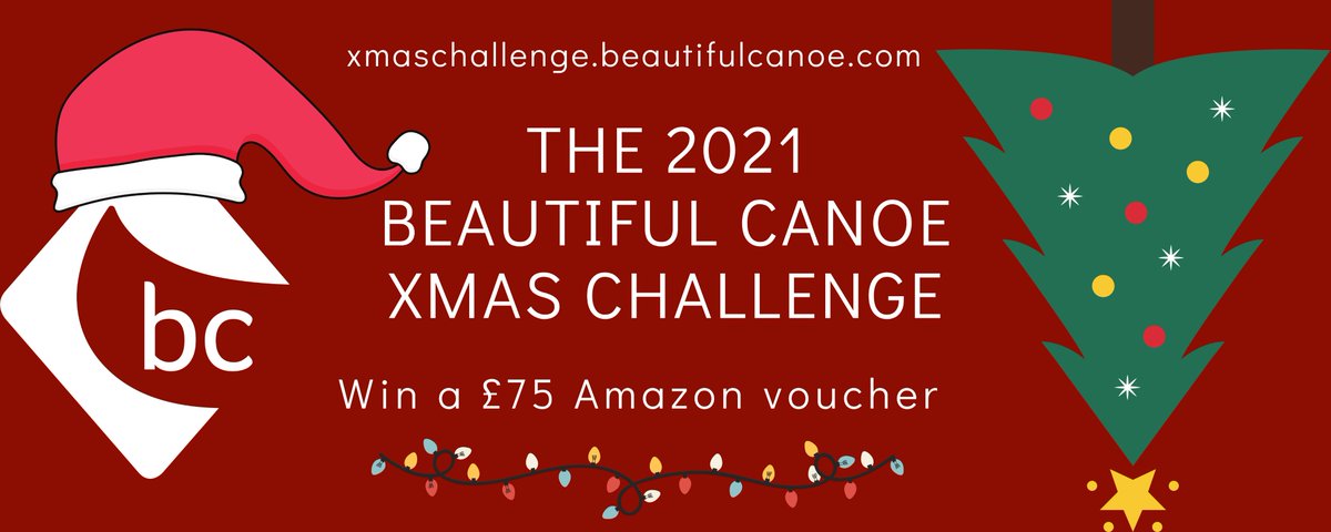 beautifulcanoe's tweet photo. Its competition time! Win a £75 Amazon voucher in our 2021 Xmas Challenge. Open to all @cs_aston_uni students, closes midnight 2022-01-14. See https://t.co/IoI7AqpVgX for details. 
#AstonUniversity #computerscience #students #Competition https://t.co/0r5roLyf4K