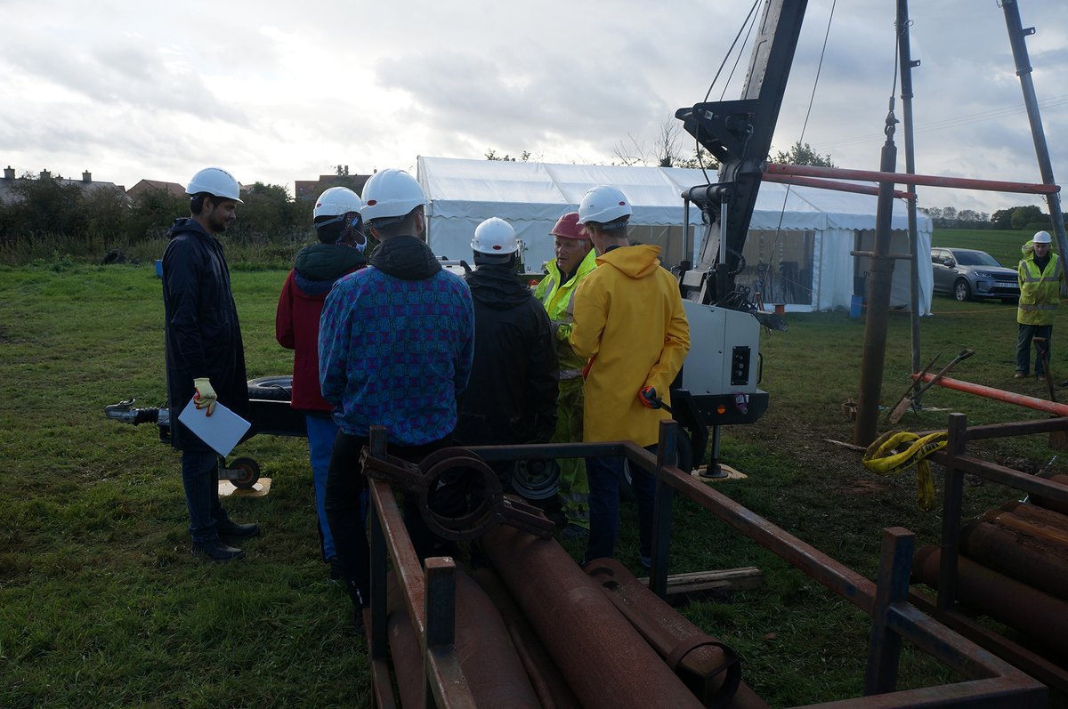In case you missed it… in October #Dando visited <a href="/CranfieldUni/">Cranfield University</a> to demonstrate its Duke #Rig to the MSc Water and Sanitation students. Cranfield specialise in many modern, science-focused courses, and it was a privilege for Dando to be part of that
#BestOfBritish #Drilling
