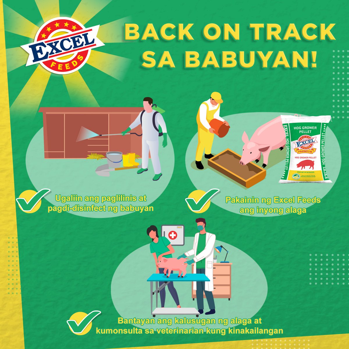 ExcelFeedsPh's tweet photo. Oplan balik babuyan ka na ba, ka-Excel? Mayroon kaming munting paalala :) 

Maaari mo ring panoorin ito: https://t.co/udQsKvVytA 

#EXCELlentSaBigat #EXCELlentSaKita #BalikBabuyan #ExcelFeedsPh https://t.co/qHydzDTfzm