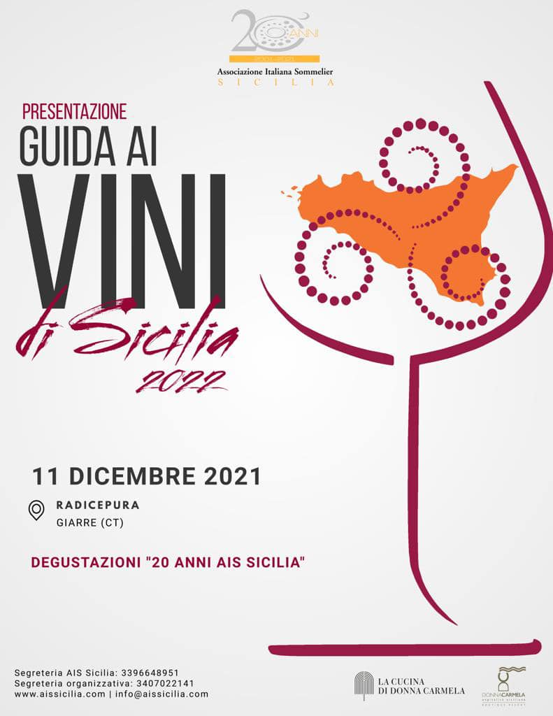 DOMANI 11 DICEMBRE  👉La presentazione della GUIDA AI VINI DI SICILIA 2022 🍷<a href="/AisSicilia/">AIS Sicilia</a> 
<a href="/AISOfficial_ITA/">AIS Official</a> 
bit.ly/33myHKR #aissicilia  #wine #winelover #sommelier #Sicilia #vino #WineTimeFriday