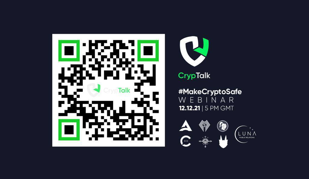 PocMon will be part of a security webinar arranged by <a href="/CrypTalk/">claudio silva</a>!

This is what we look for when we make partnerships: great initiatives! 

This #webinar is a combined effort to educate the crypto community on safety in this space

5pm UTC Sunday (12/12/21) ! #MAKECRYPTOSAFE
