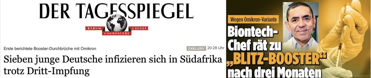 Es ist wirklich nur noch für sehr dumme Menschen: #PandemieDerIdioten #BoosterImpfung #Omikron