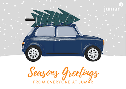 JumarTechnology's tweet image. From Everyone here at Jumar, we would like to wish you all a very merry Christmas and a happy New Year!
Our offices will now be closed from the 22nd December to the 3rd of January. Should you have any urgent enquiries during this time, please email: support@jumar-technology.com